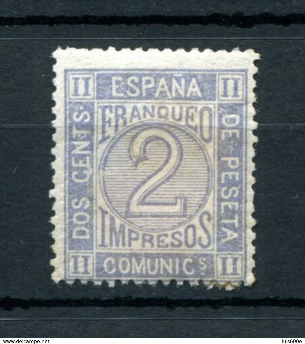 1872.ESPAÑA.EDIFIL 116*.NUEVO CON FIJASELOS(MH).CATALOGO 35€ - Unused Stamps