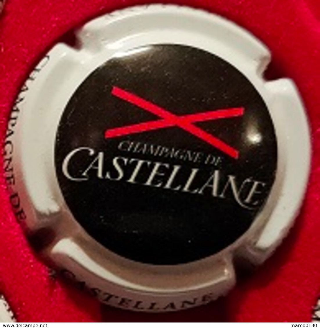 CAPSULE DE CHAMPAGNE DE CASTELLANE N° 87f - De Castellane