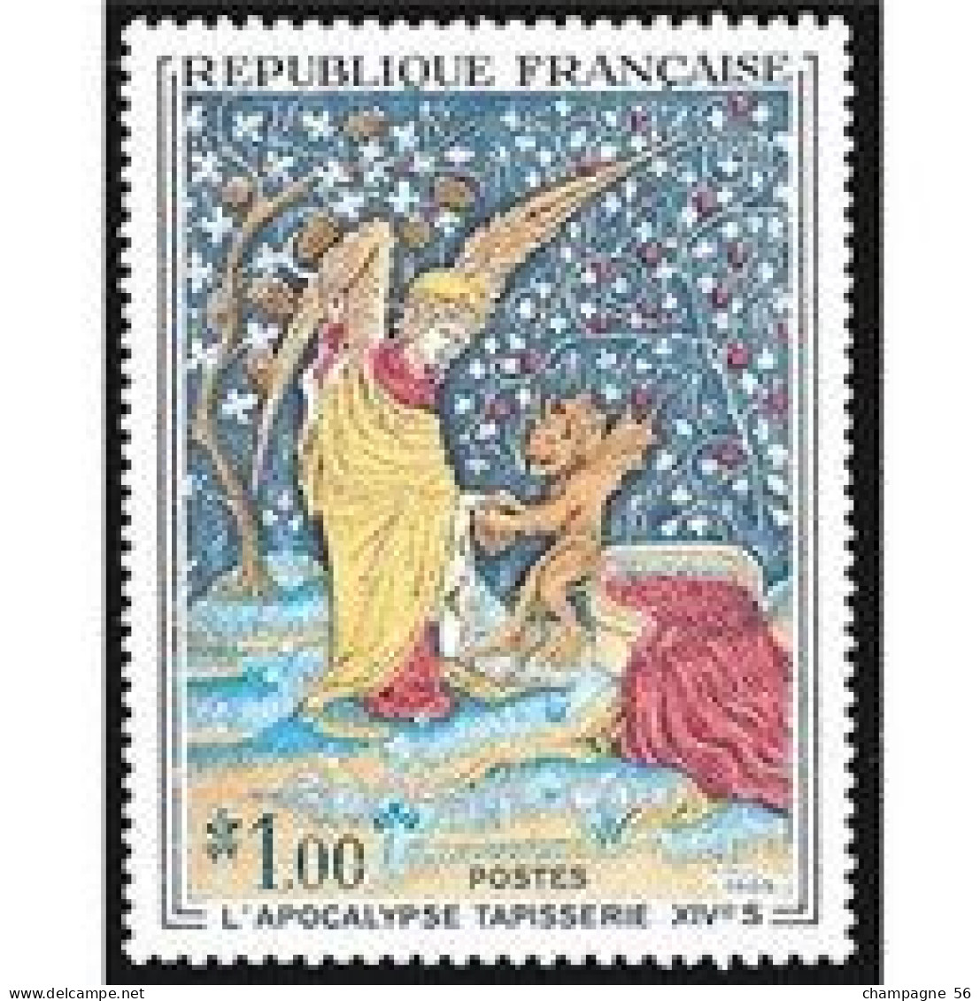 FRANCE 1965  N° 1458 SE TENANT c SOL GRIS BLEUTEE  NUANCE COULEUR  OBLITERE   LAMPE U V / SCANNE 18 PAS A VENDRE