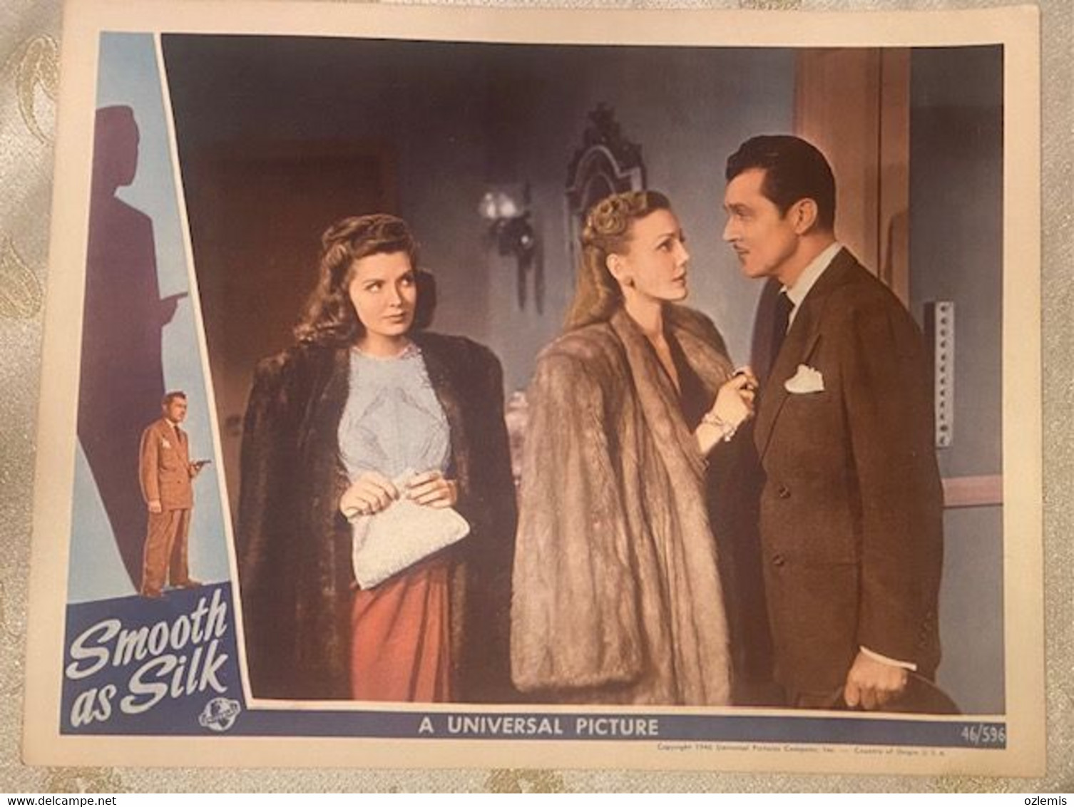 SMOKE AS SILK   , LOBBY CARD - Autographes