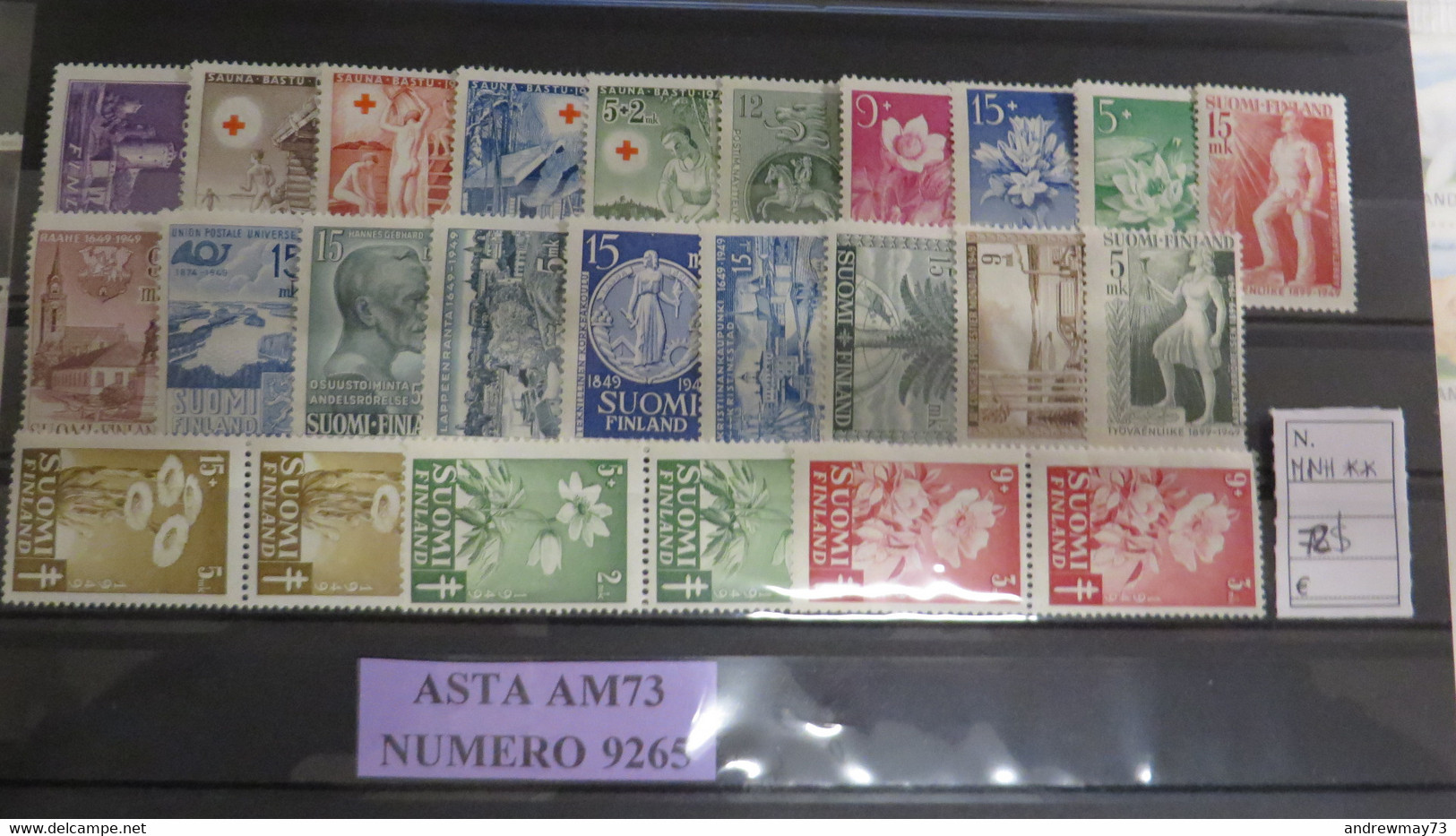 FINLAND-NICE MNH SELECTION - Collections