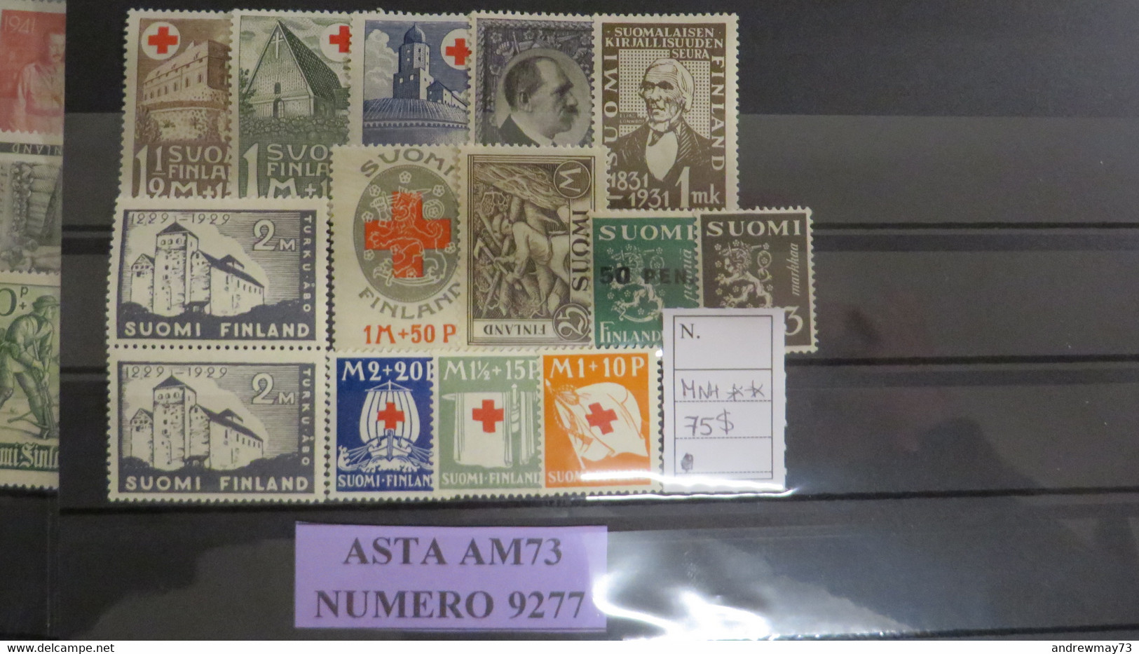 FINLAND-NICE MNH SELECTION - Collections