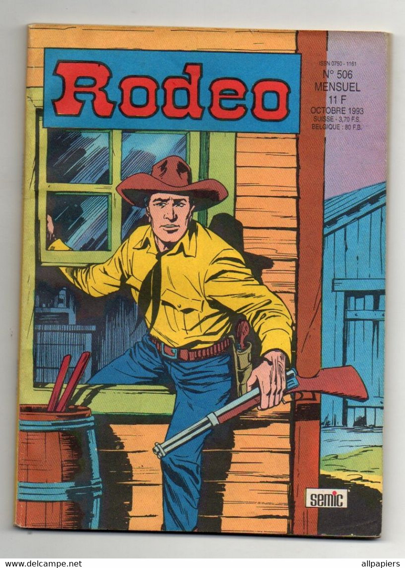 Rodeo N°506 Tex - Les Deux De L'apocalypse - Les Indiens De L'Amérique - éditions SEMIC De 1993 - Rodeo