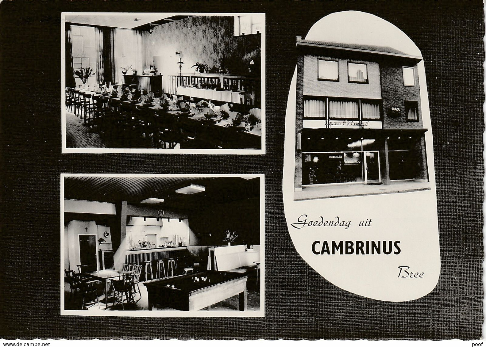 Bree : Café Cambrinus --- Multivieuw - Bree