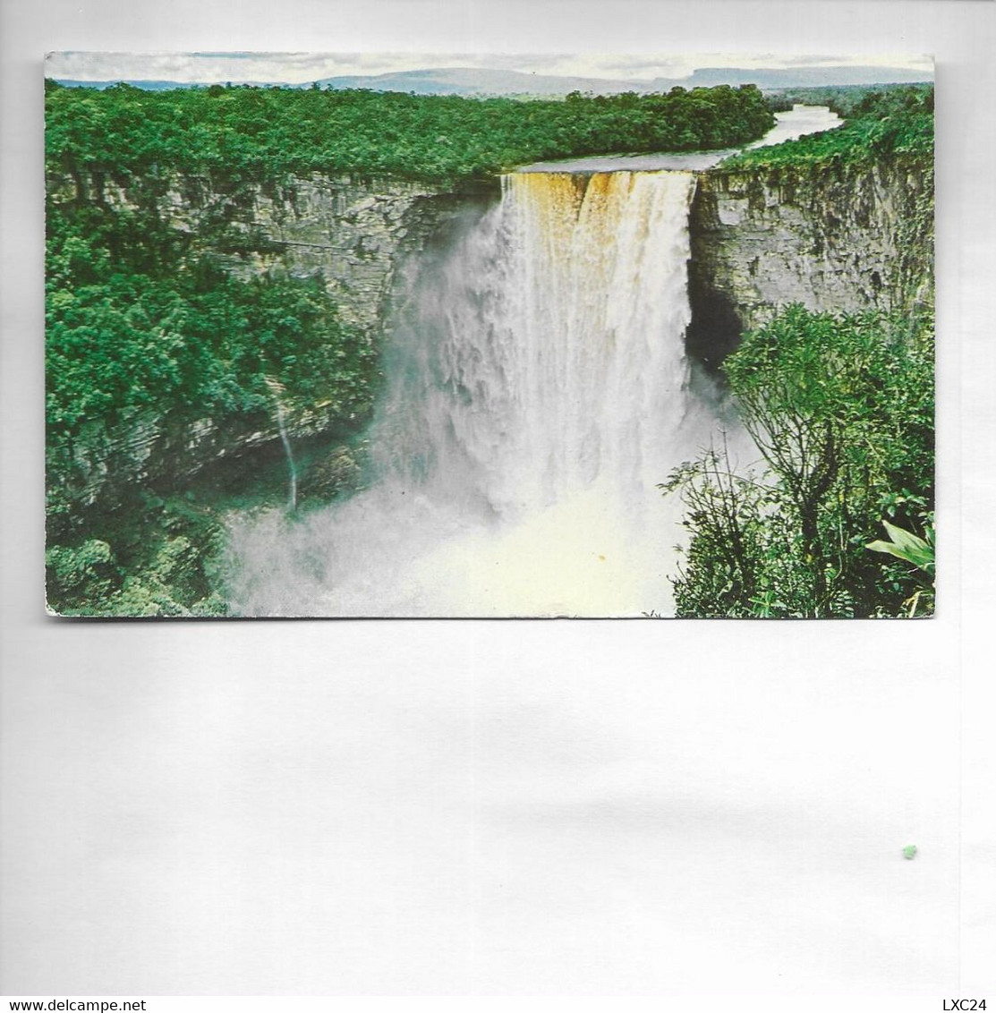 KAIETEUR FALL. 741 Feet. - Guyana (formerly British Guyana)