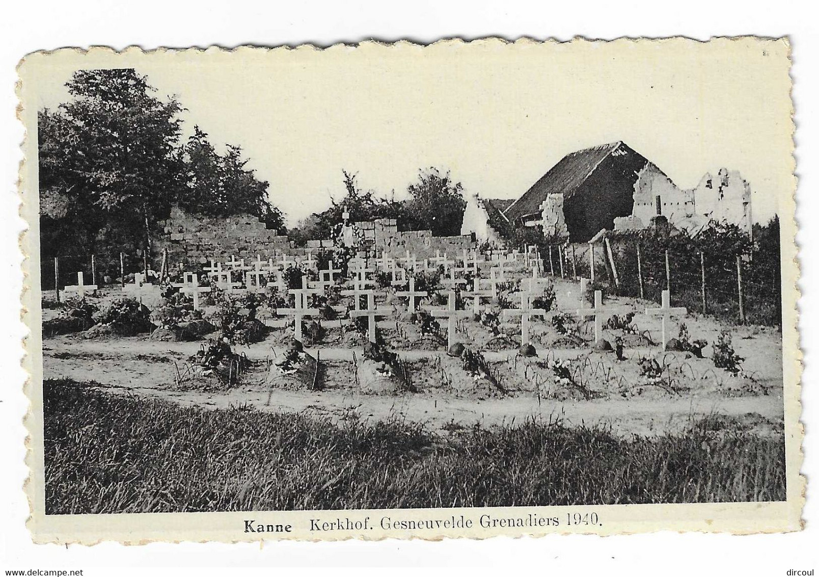 51134  Kanne  Cimetière  Des  Grenadiers  1940 - Visé