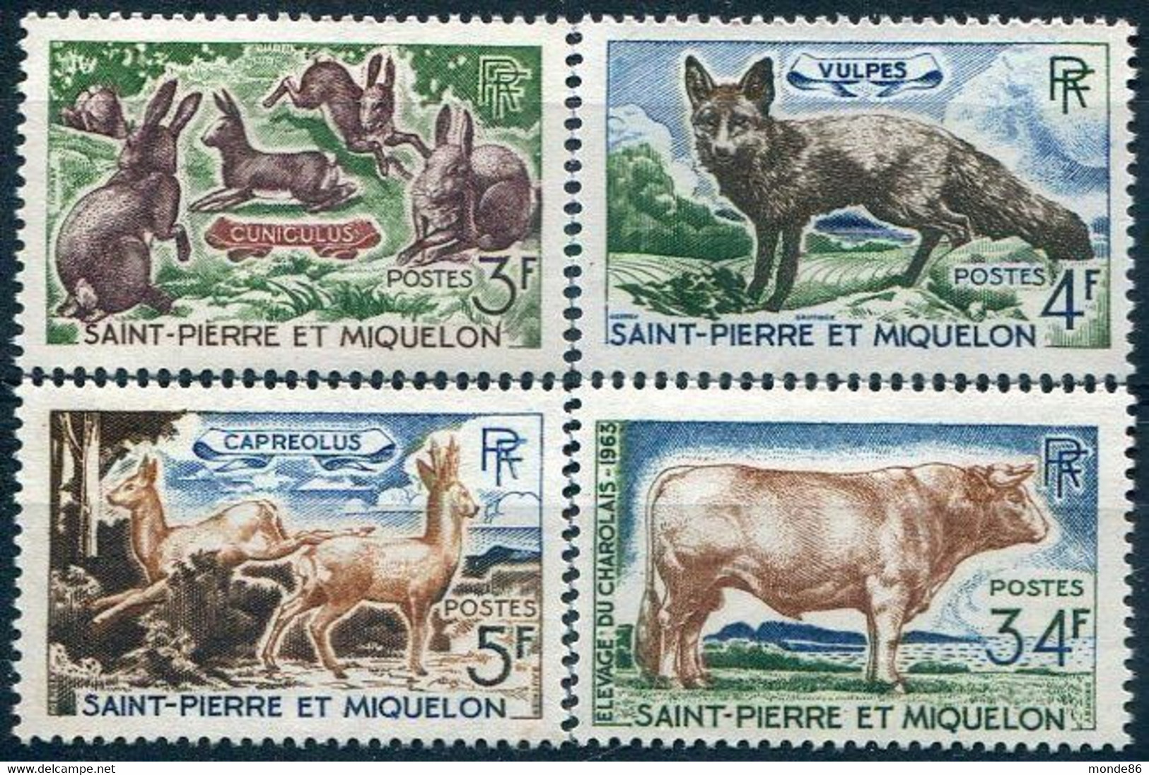 SAINT PIERRE & MIQUELON - Années 1958-1966 * - Komplette Jahrgänge