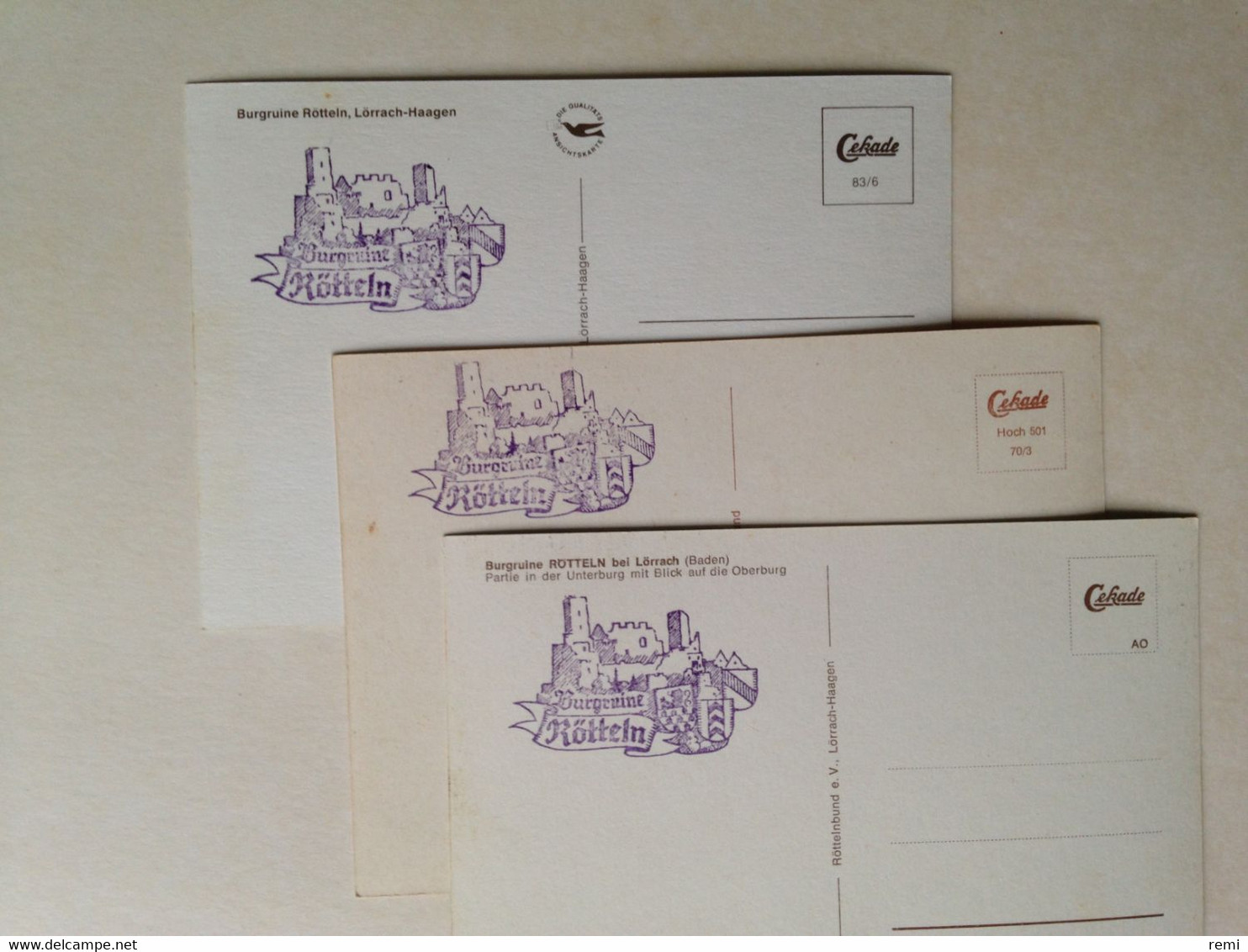 LÖRRACH Lörrach Deutschland Allemagne 7 Cartes Non écrites Unbeschriebene Postkarten - Loerrach