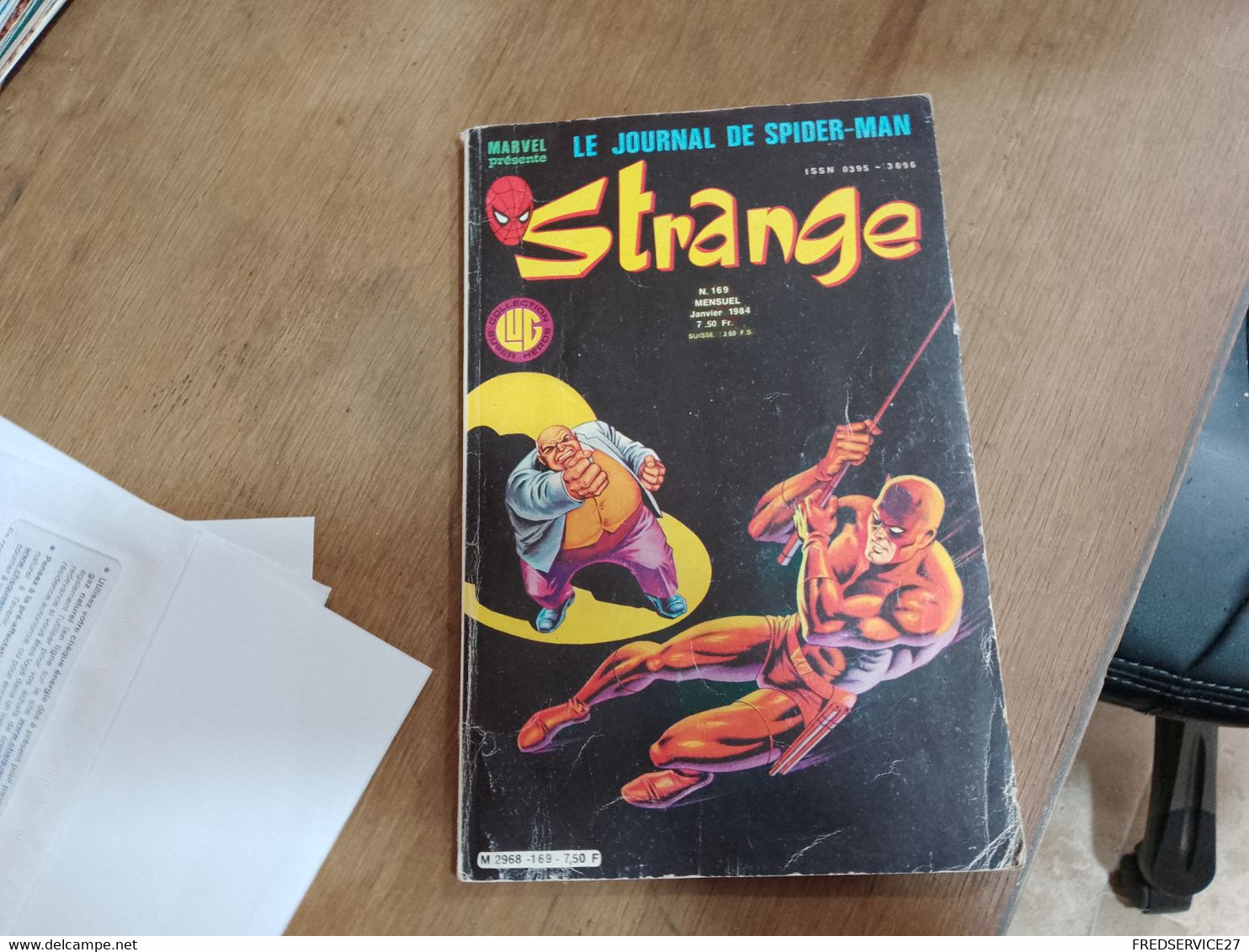 60 // STRANGE LE JOURNAL DE SPIDER-MAN 1984 N° 169 - Strange