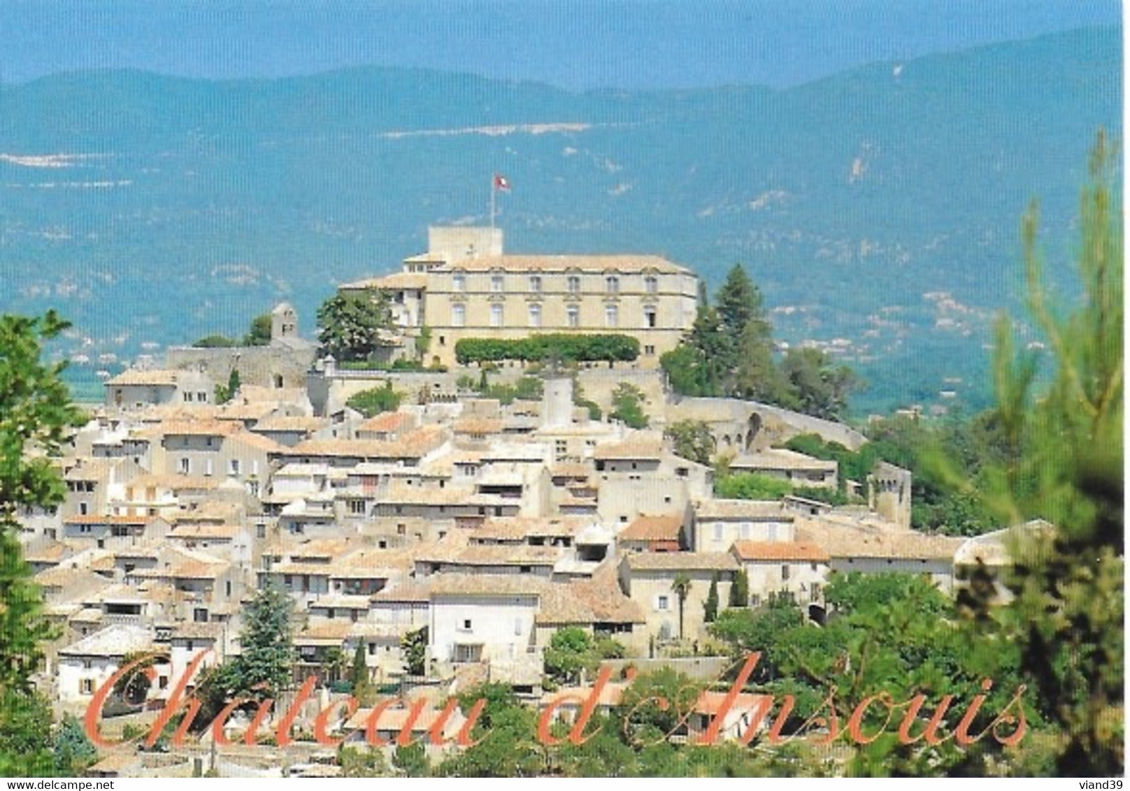 Ansouis. -  Château Du XIIIe S.  -  Non écrite. - Ansouis