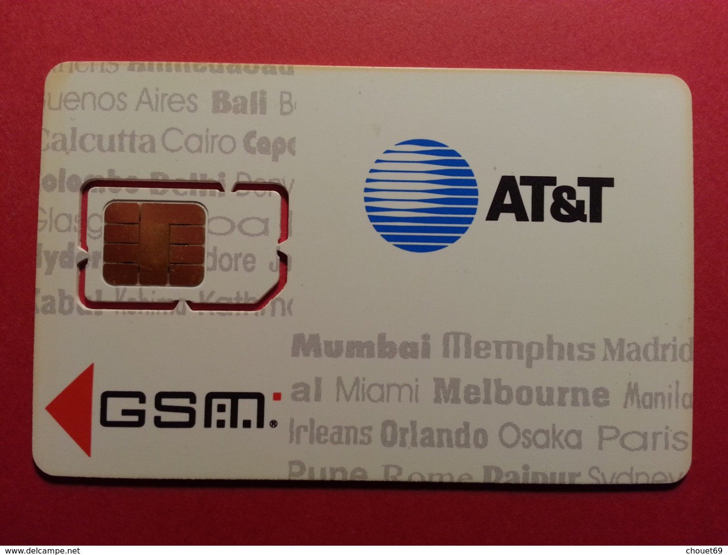 USA AT&T GSM SIM Birla  (D0415 - [2] Chip Cards