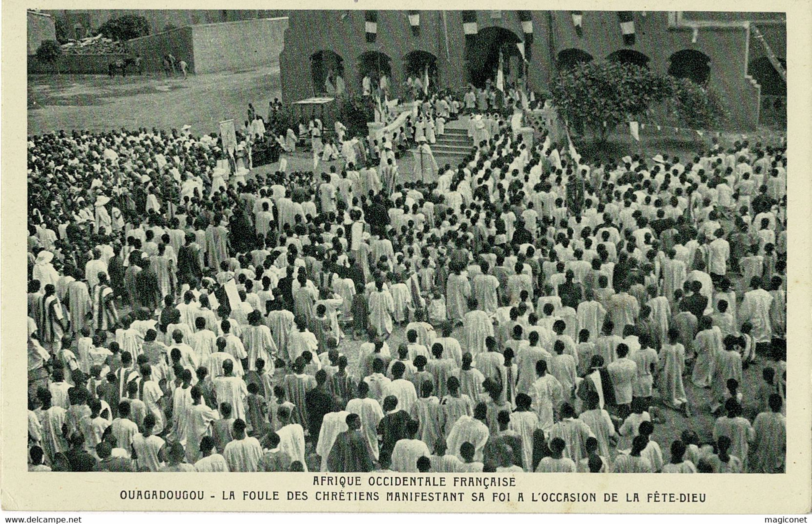 CPA - Ouagadougou - Manifestation  A L'Occasoin De La Fête -Dieu - Burundi