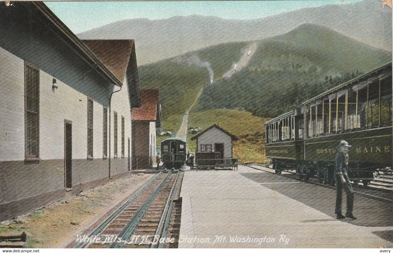 White Mountains, New Hampshire Base Station, Mount Washington, N. H. - White Mountains