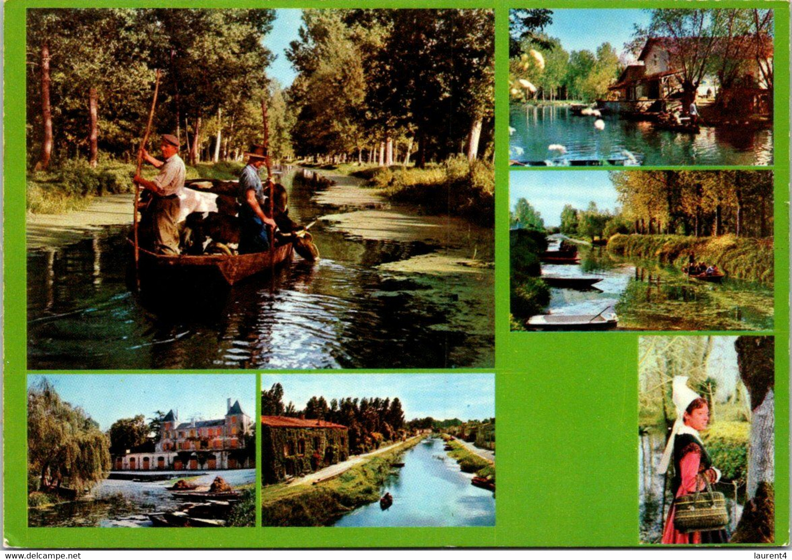 (4 N 40) France - Marais Poitevin (posted To France 1976) Returned To Sender / RTS / Retour à L'Envoyeur - - Poitou-Charentes