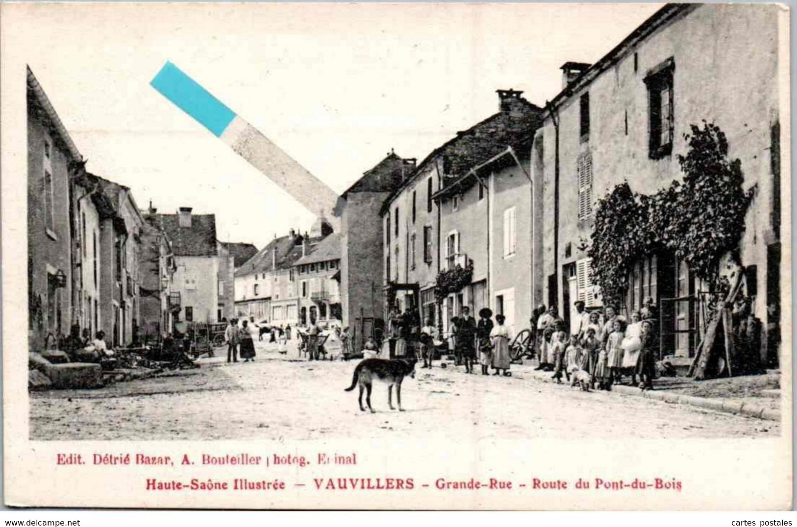 VAUVILLERS Grande Rue - Route Du Pont-du-Bois - Vauvillers