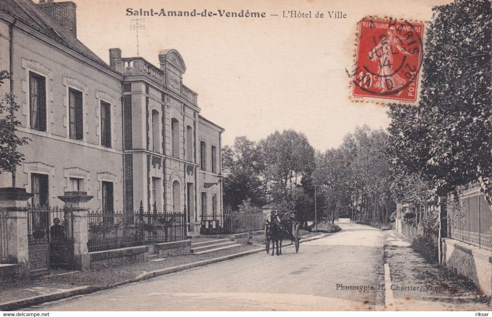 SAINT AMAND DE VENDOME - Saint Amand Longpre