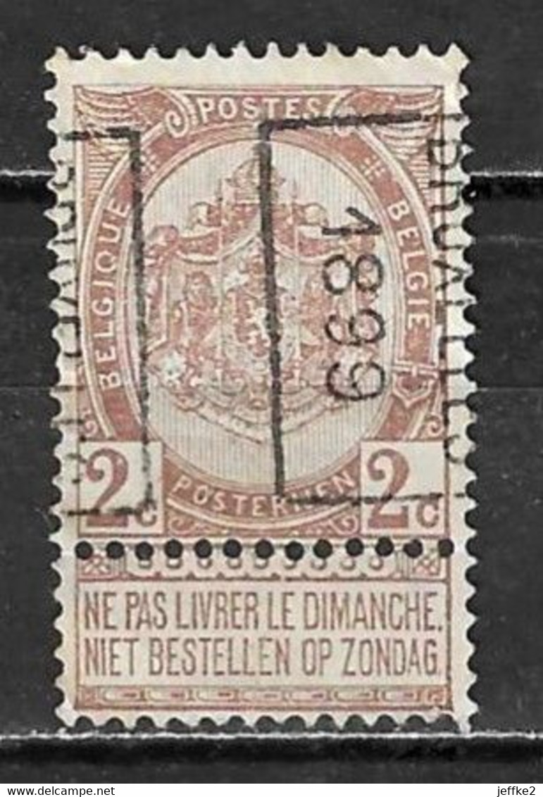 PRE241B  Armoiries - Bonne Valeur - Bruxelles 1899 - MNG - LOOK!!!! - Roller Precancels 1894-99