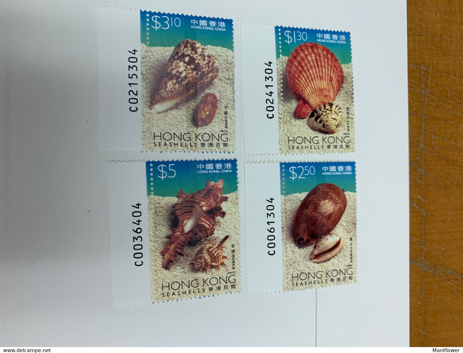 Hong Kong Stamp 1997 Sea Shell Special MNH - Minéraux