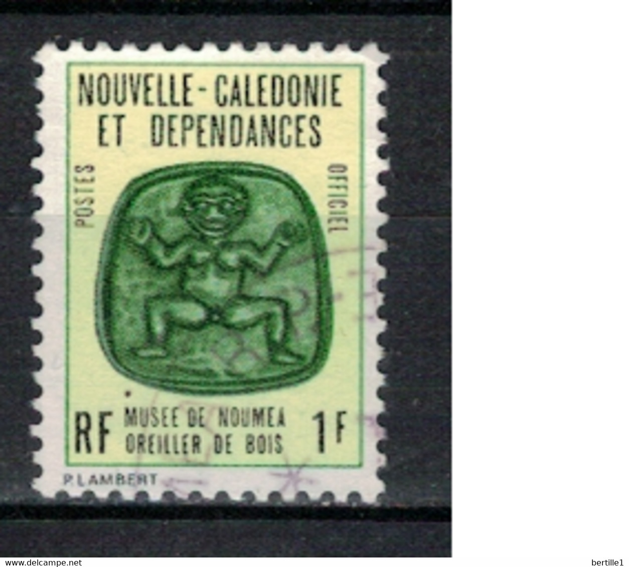 NOUVELLE CALEDONIE          N°  YVERT  SERVICE  14 OBLITERE     ( OB    05/ 40 ) - Dienstzegels