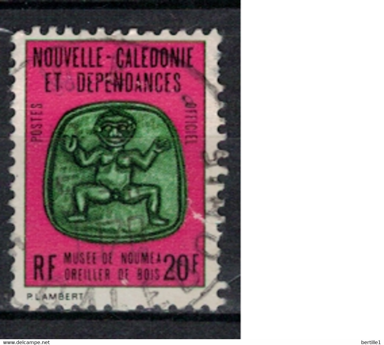 NOUVELLE CALEDONIE          N°  YVERT  SERVICE  23 OBLITERE     ( OB    05/ 40 ) - Service