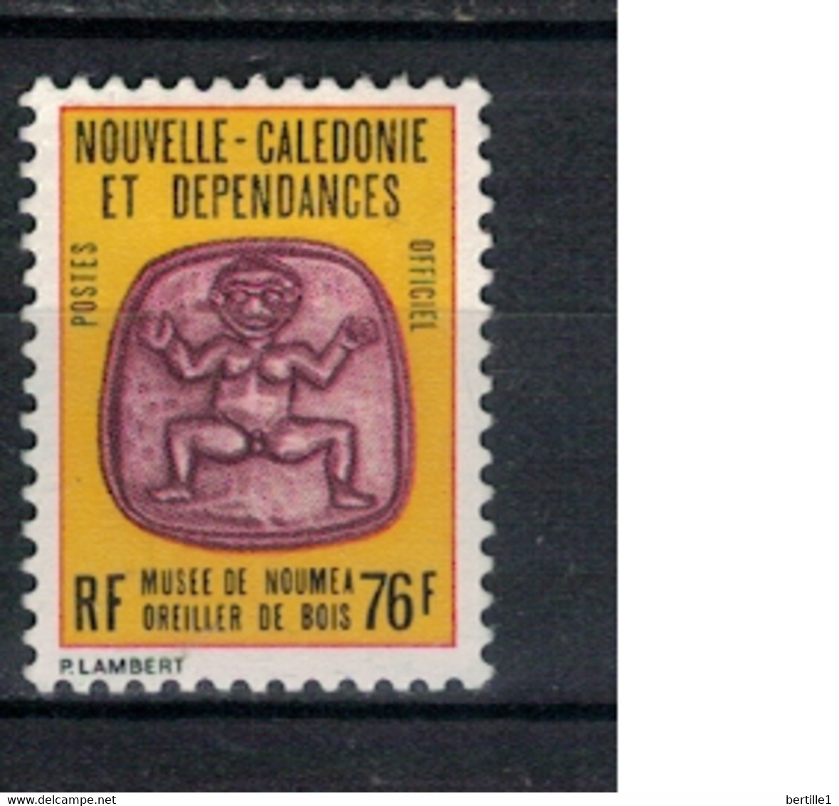 NOUVELLE CALEDONIE          N°  YVERT  SERVICE  41  OBLITERE     ( OB    05/ 41 ) - Officials