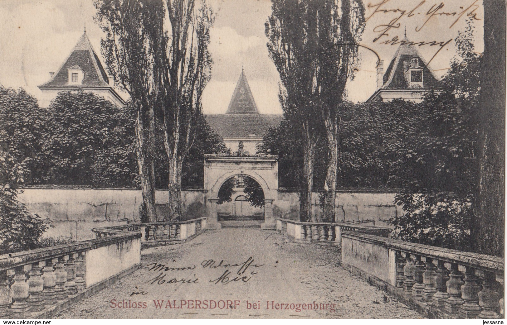 AK - NÖ - Schloss Walpersdorf Bei Herzogenburg - 1908 - Herzogenburg