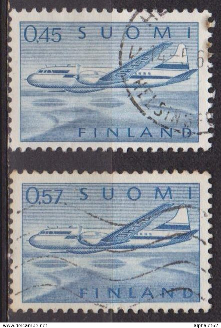 Convair 440, Bimoteur - FINLANDE - Avion De Ligne - Aviation - N° 8-12 - 1963-1970 - Used Stamps