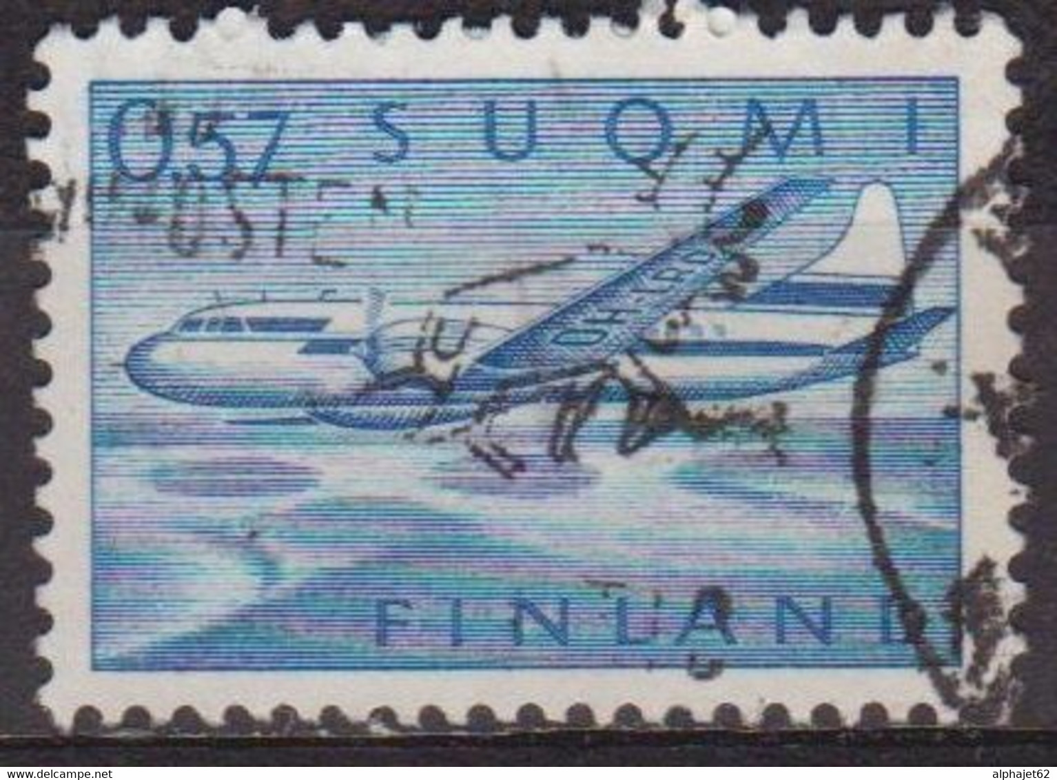 Convair 440, Bimoteur - FINLANDE - Avion De Ligne - Aviation - N° 12 - 1970 - Used Stamps
