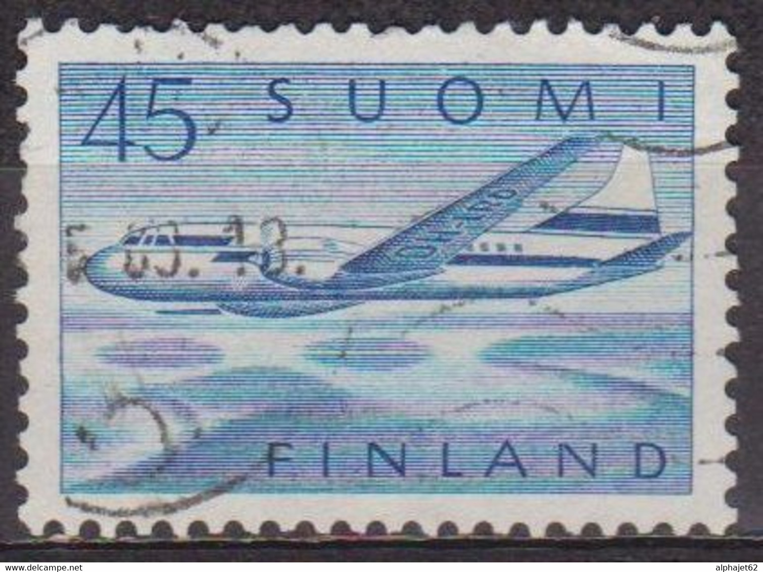 Convair 440, Bimoteur - FINLANDE - Avion De Ligne - Aviation - N° 6 - 1958 - Used Stamps