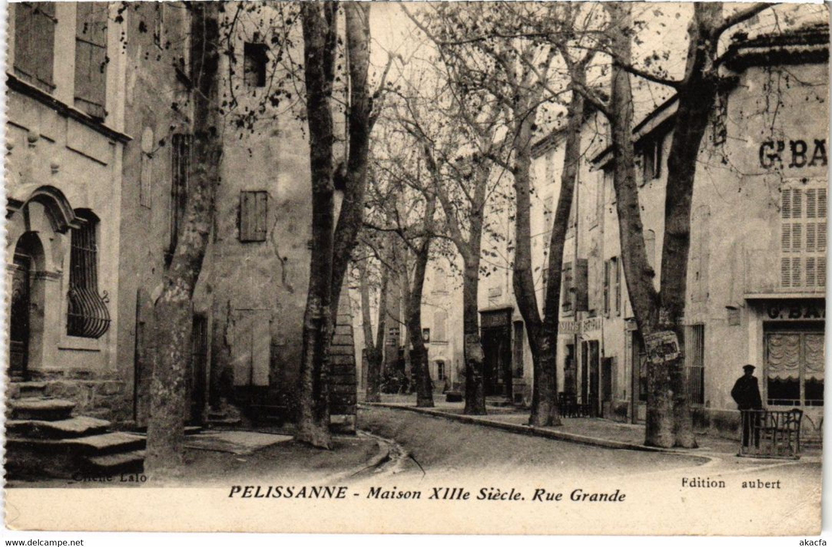 CPA PELISSANNE Maison Rue Grande (1273074) - Pelissanne