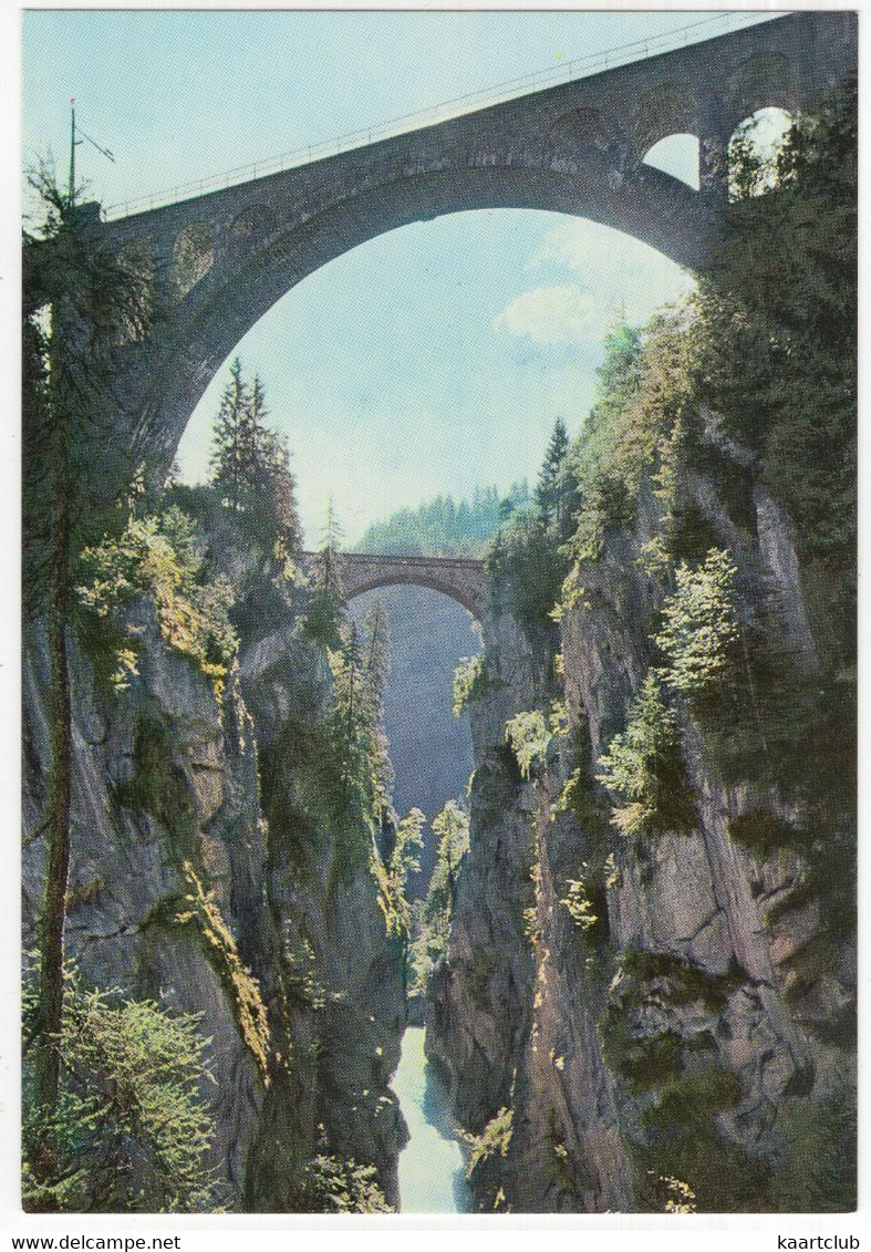 Die Beiden Soliser-Brücken Zwischen Thusis Und Tiefenkastel - (Schweiz/Suisse/CH) - Thusis