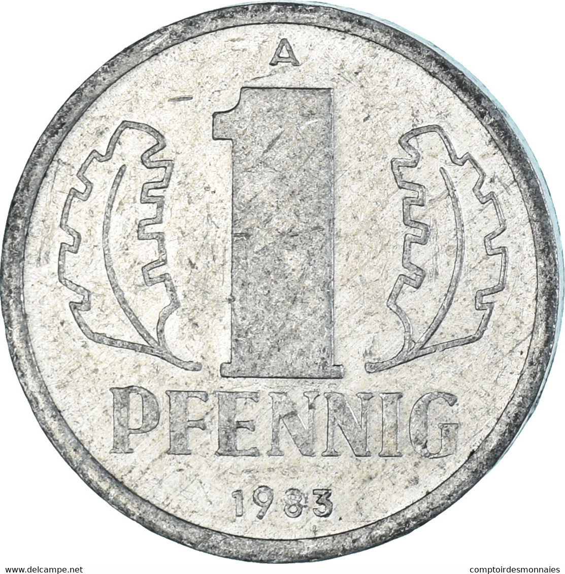 Monnaie, République Démocratique Allemande, 1 Pfennig, 1983 - 1 Pfennig