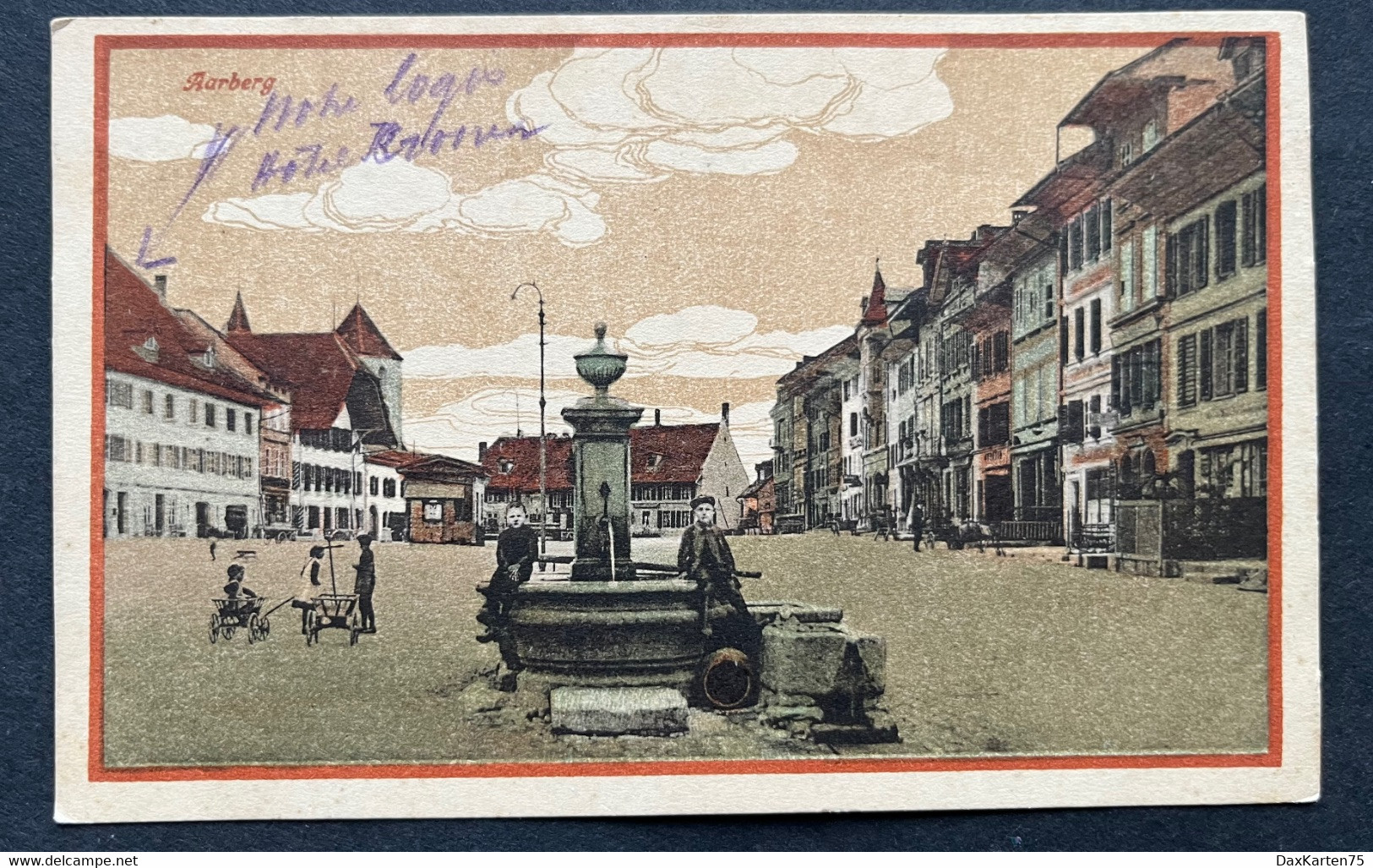 Aarberg Mit Feldpoststempel - Aarberg