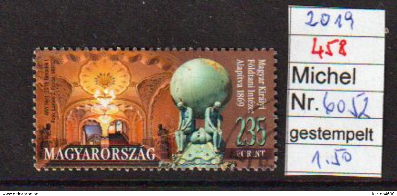 150 Jahre Geologisches Institut  2019  (458) - Used Stamps