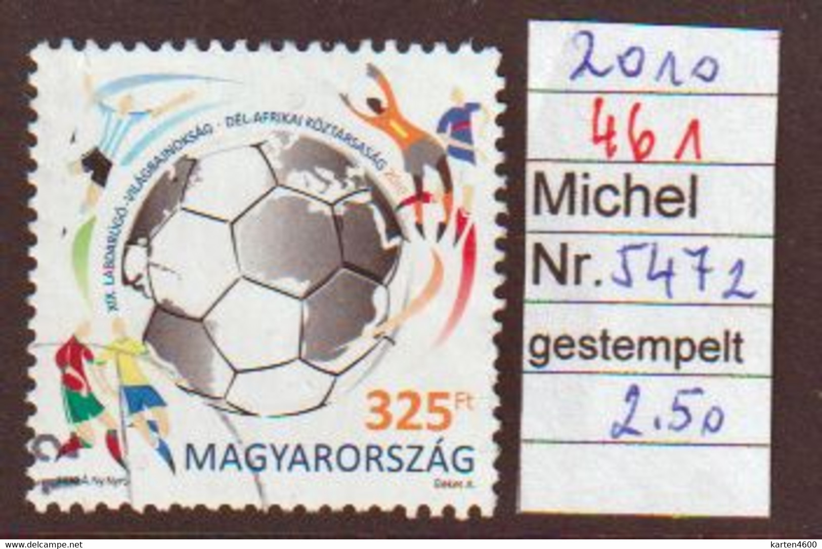 Fußball WM Südafrika  2010  (461) - Used Stamps