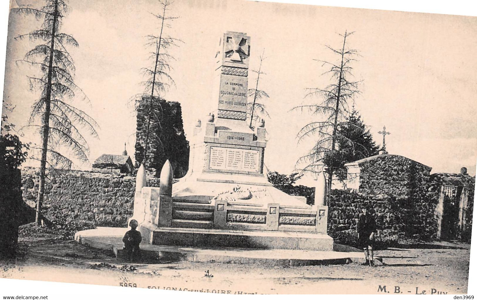 SOLIGNAC-sur-LOIRE (Haute-Loire) - Monument Aux Morts De La Guerre 1914-18 - Solignac Sur Loire