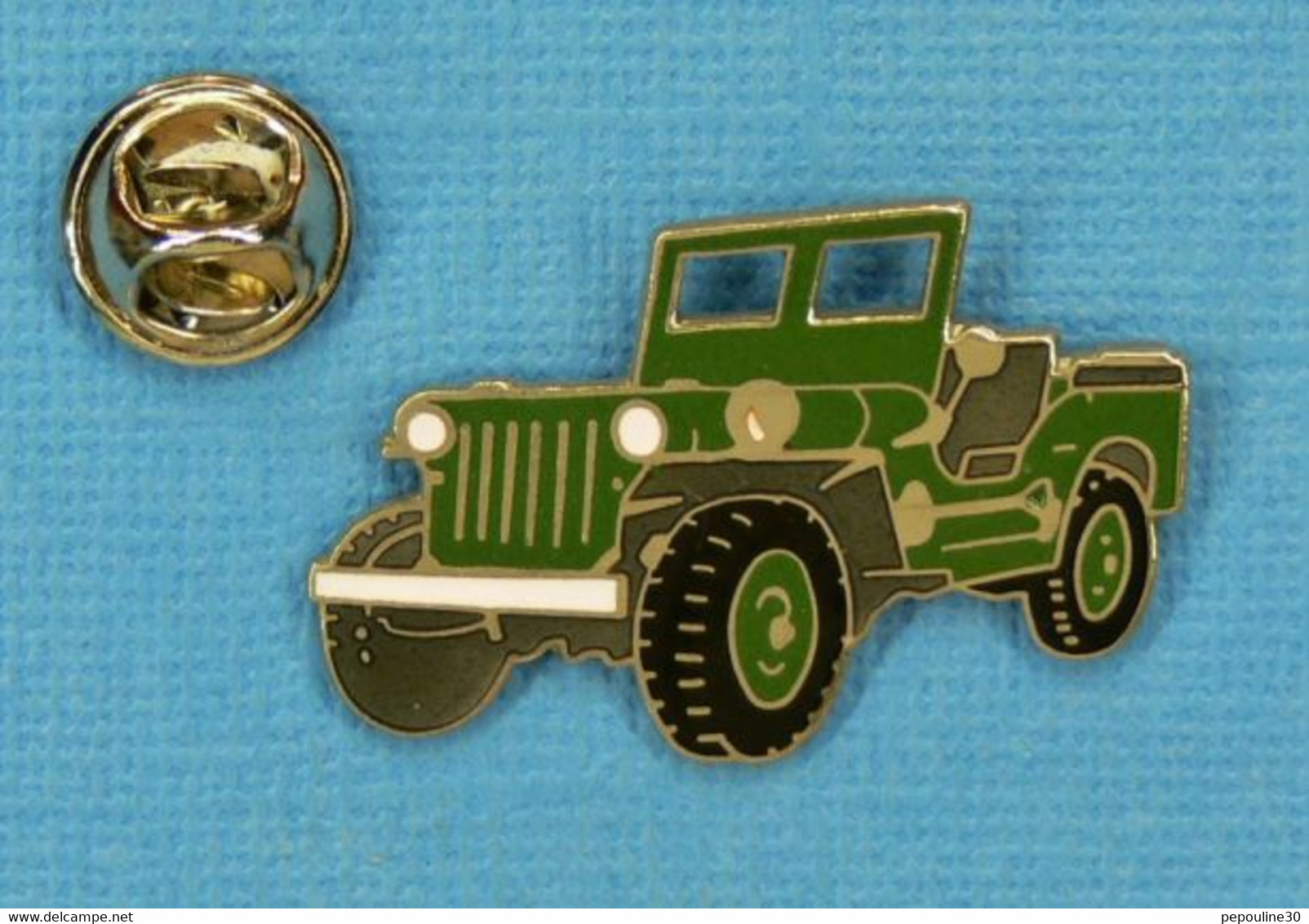 1 PIN'S //  ** JEEP WILLYS MB / FORD GPW ** . (Démons & Merveilles©) - Ford