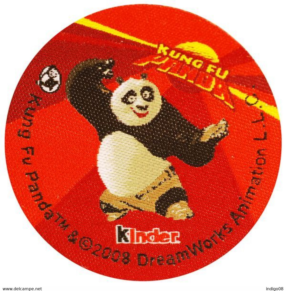 Kung Fu Panda Tagtoos Kinder Delice Mexico 2008 - Autres & Non Classés