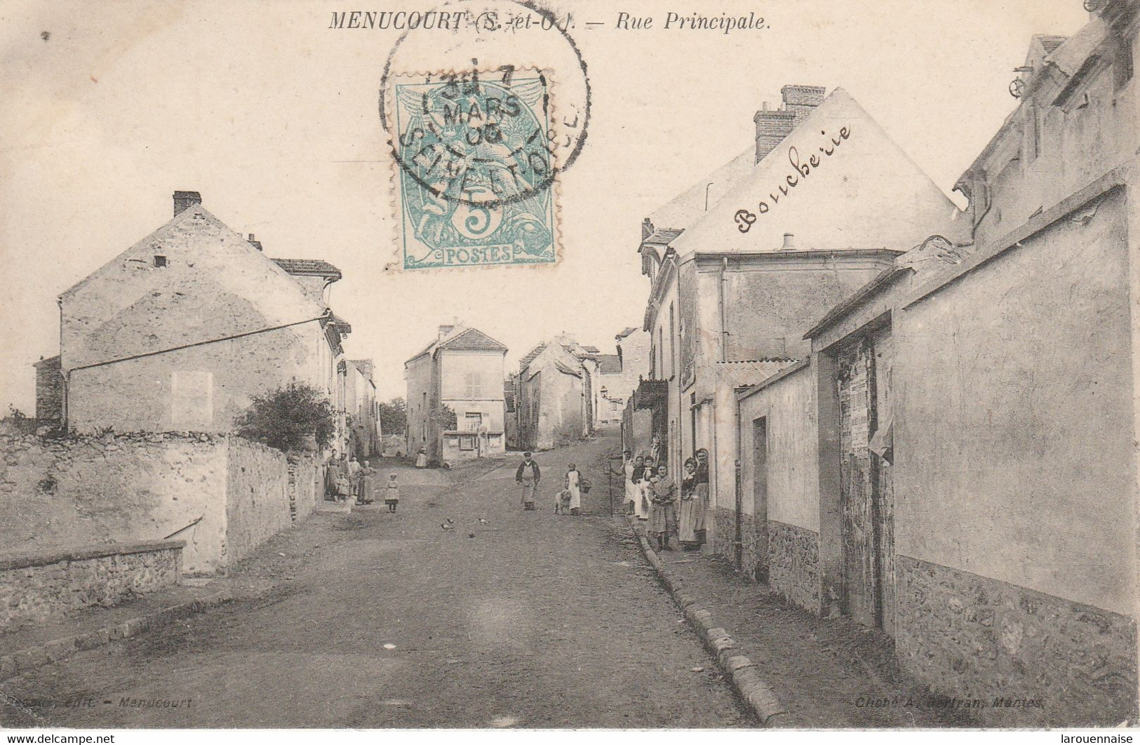 95 - MENUCOURT - Rue Principale - Menucourt