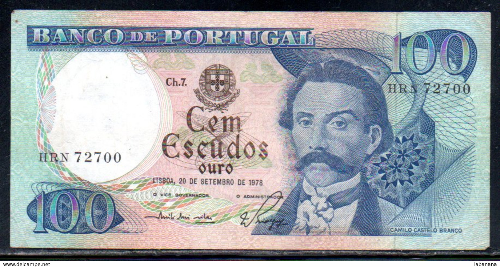 659-Portugal 100 Escudos 1978 HRN727 - Portugal