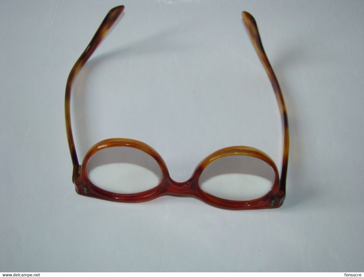 Ancienne Lunette Avec étui Opticien A. PICCO Magasin Optique à Monte-Carlo Principauté De Monaco Vintage - Glasses