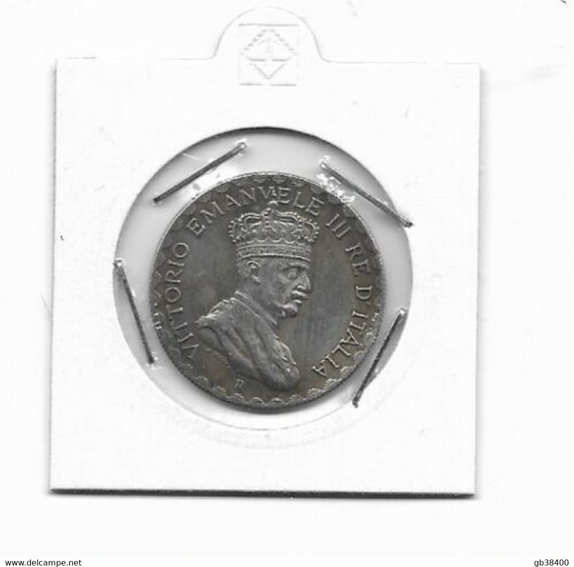 ITALIE, Somalie, Occupation Italienne, Victor Emmanuel III 10 Lire  DE 1925 REPLIQUE - Somalie