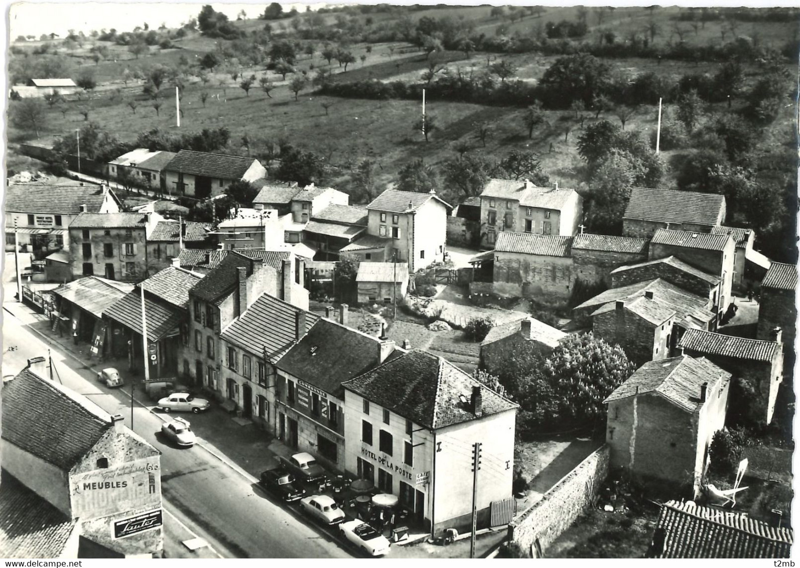 CPSM COMBRONDE (Puy-de-Dôme). La Poste - Combronde