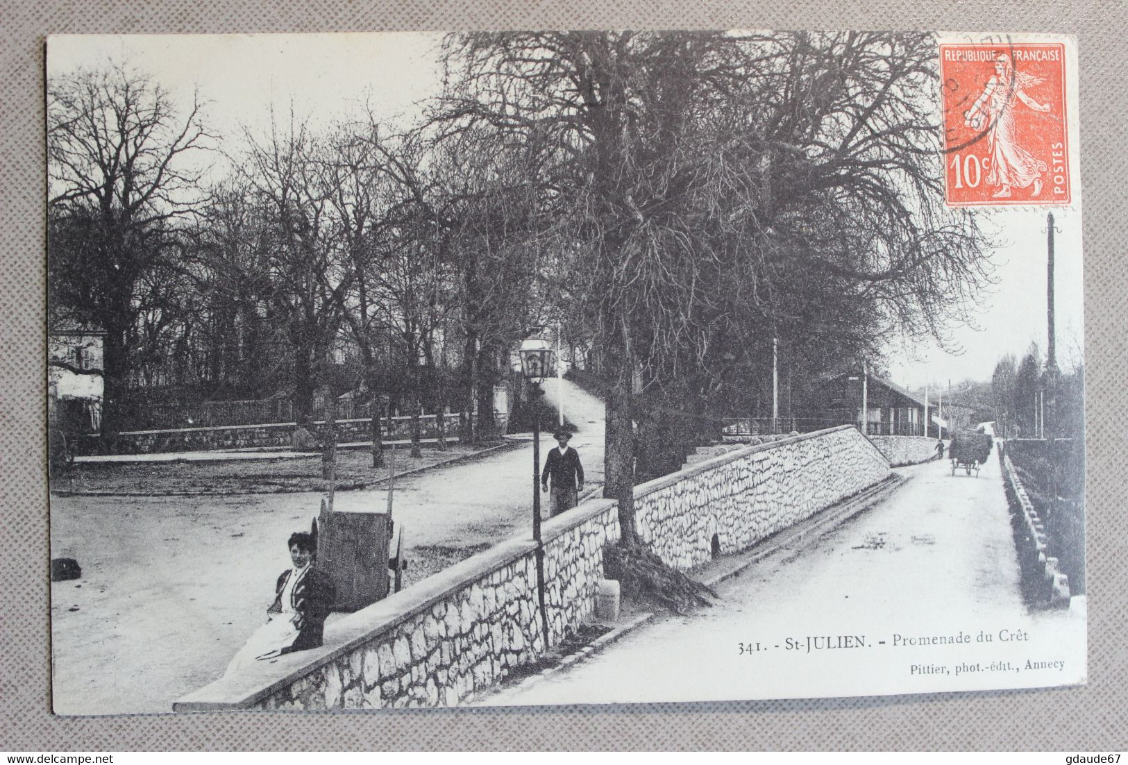 SAINT JULIEN (74) - PROMENADE DU CRET - Saint-Julien-en-Genevois