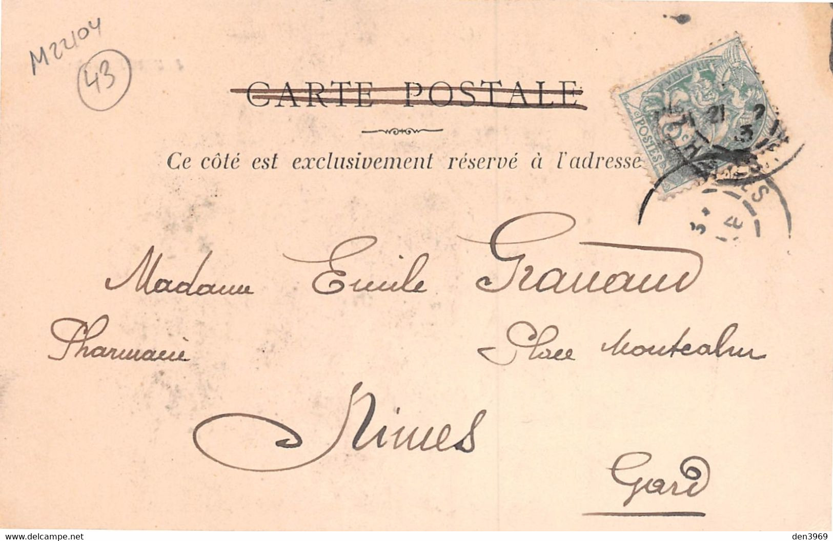 SAUGUES (Haute-Loire) - Vue D'ensemble - Précurseur Voyagé 1903 - Saugues