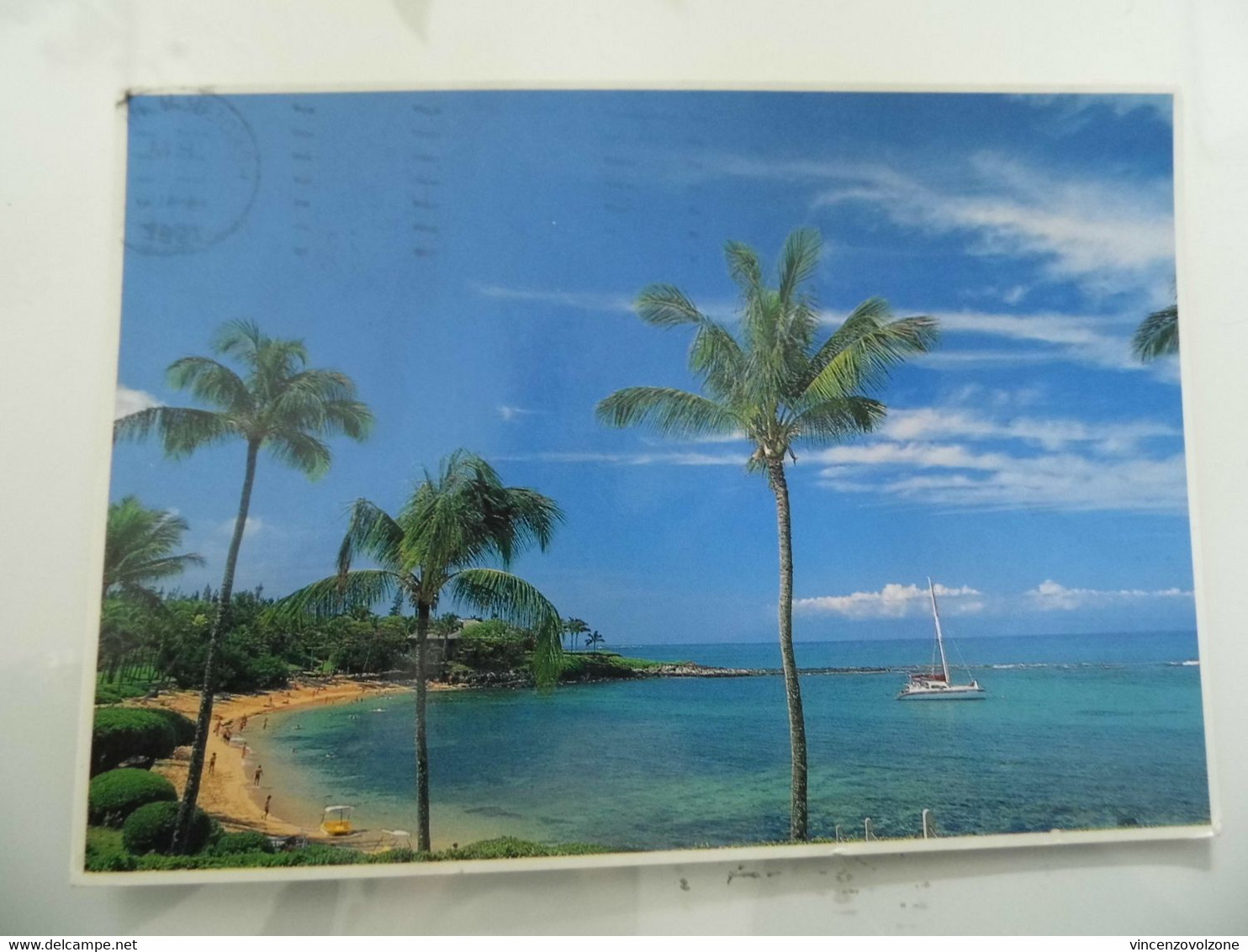 Cartolina Viaggiata "KAPALUA BAY MAUI" 1996 - Maui
