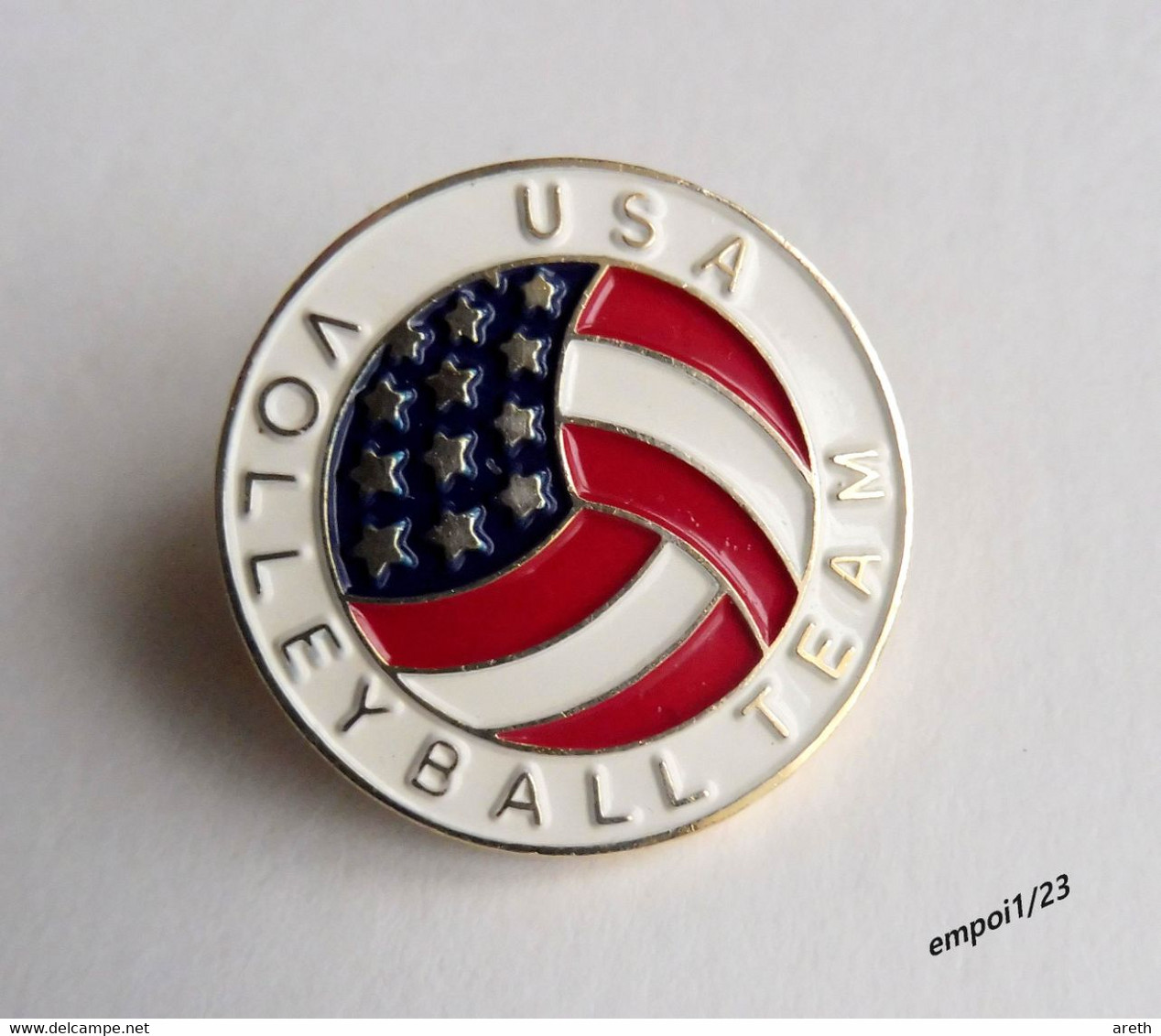 Pin's ~  VOLLEYBALL TEAM USA - Volleybal