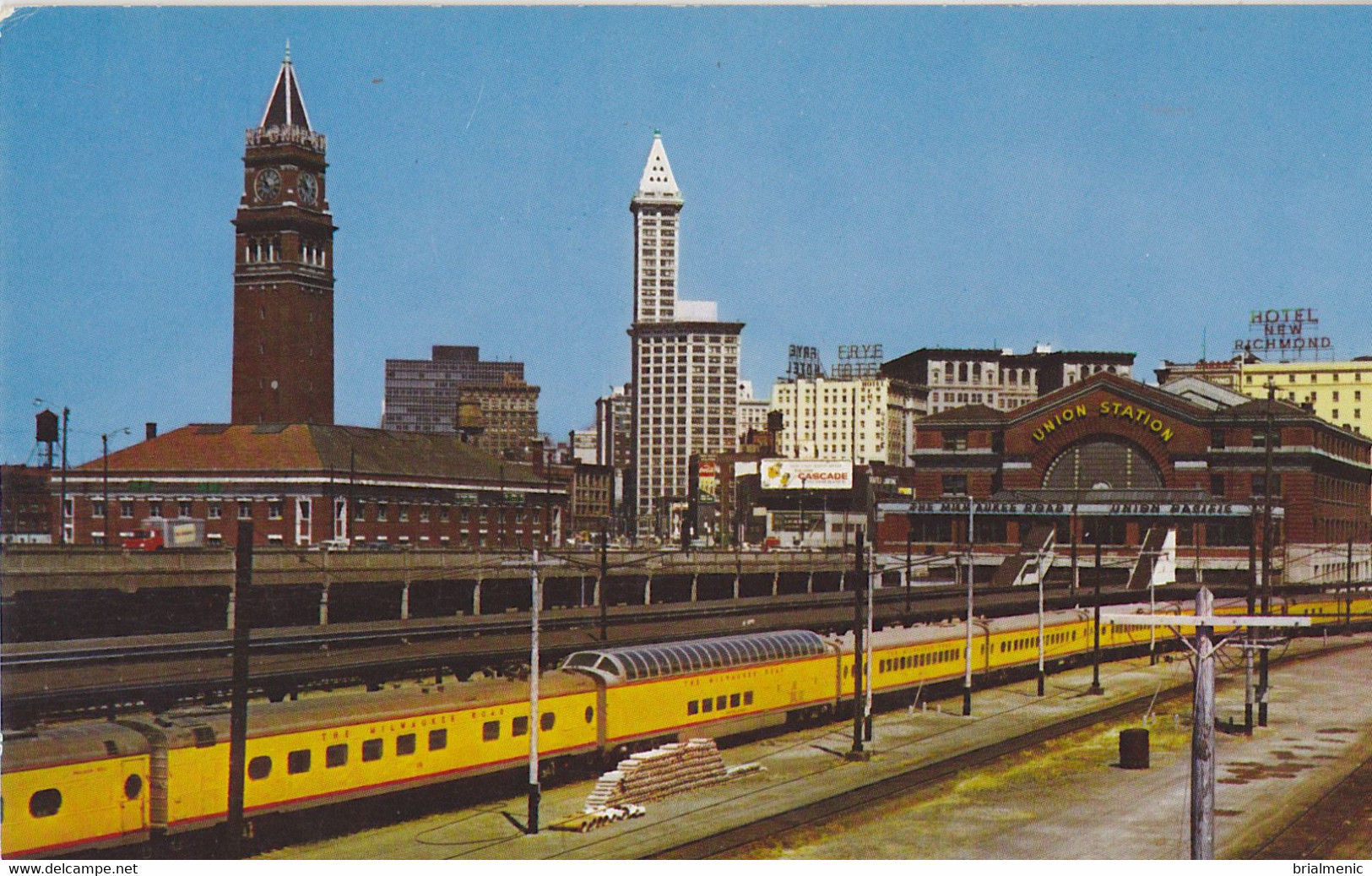 SEATTLES  Railroad Depots - Seattle