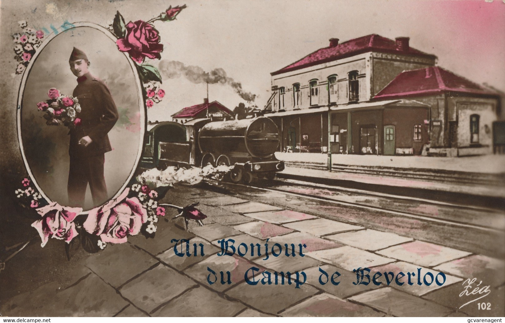 UN BONJOUR DU CAMP DE BEVERLOO          2 SCANS - Leopoldsburg (Camp De Beverloo)