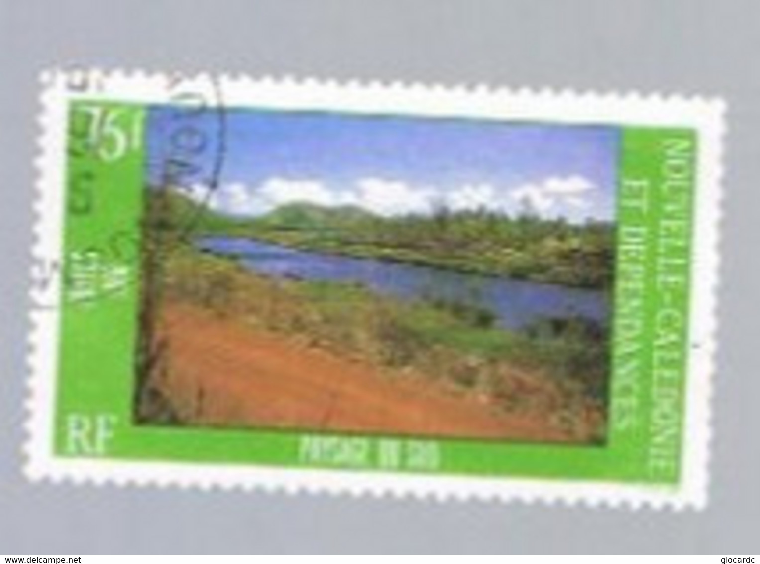 NUOVA CALEDONIA (NEW CALEDONIA)  - SG 796  - 1986 SOUTH LANDSCAPE  -  USED - Used Stamps